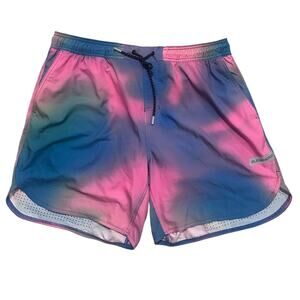 Legends Luka Tie Dye Gradiant Pattern Sz XL Athletic Shorts